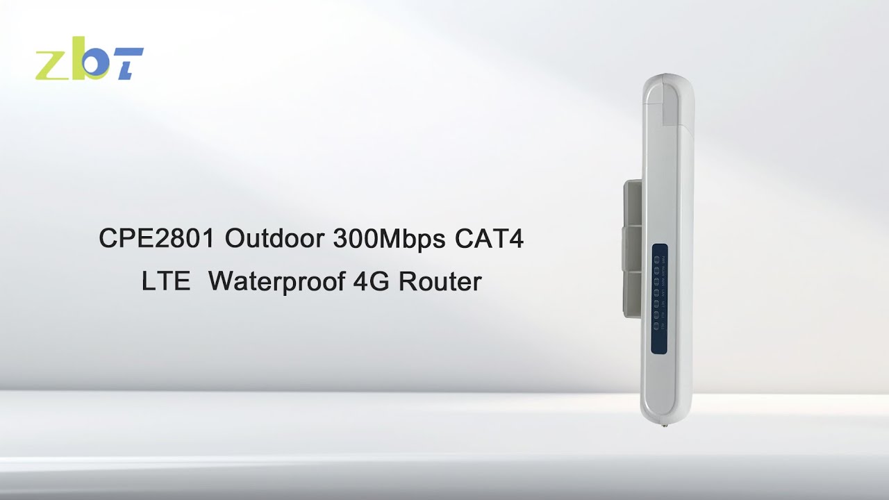 CPE2801 Outdoor 300Mbps CAT4 LTE Waterproof 4G Router – Zbtlink
