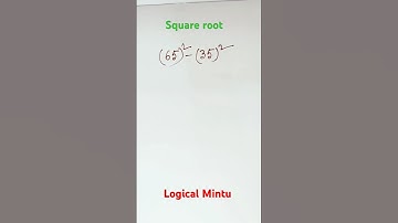 Square root #shortsvideo #maths #mathstricks #shorts #ntpc #logic