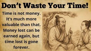 DON'T WASTE YOUR TIME || LEARN ENGLISH THROUGH MOTIVATION || LISTENING PRACTICE