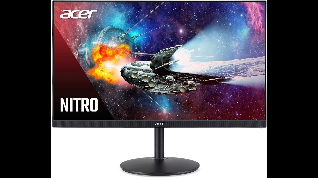 ACER NITRO XF252Q 240HZ GAMING MONITOR UNBOXING AND BUILD UP - YouTube