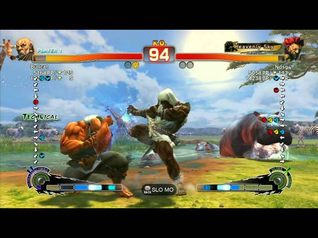 SSF4 AE 2012: Bullcat (Gouken) vs Fujino (Akuma) - Xbox Live Ranked Match class=