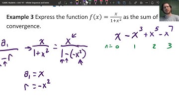 ADMHS AP Calc BC - Unit 10 - Representing Functions as Power Series part 1