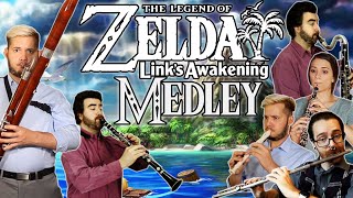 Link's Awakening Medley Cover (ft. 8BitBrigader, Medllix, Soundole) - Bassoonify