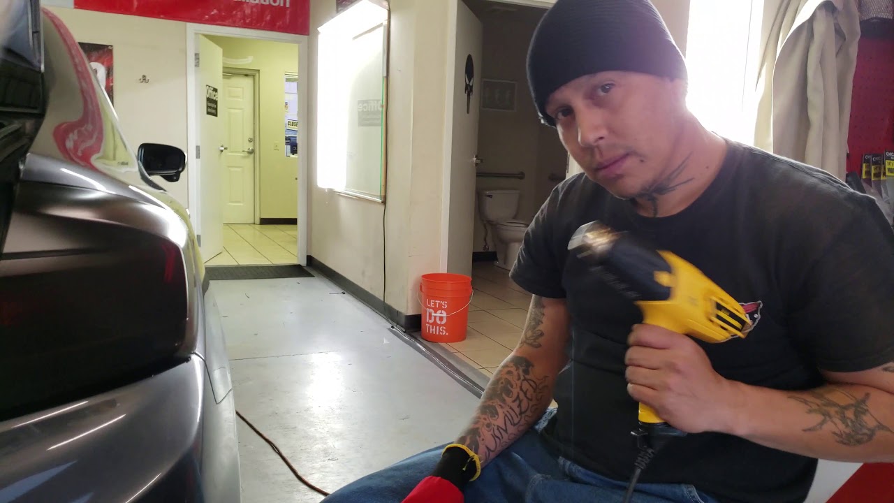 LUXE light wrap final trim and post heating