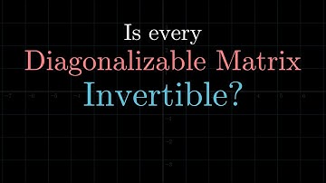 Diagonalisable Matrices, Eigenvalues, Determinants, Change of Basis Matrices (Linear Algebra)