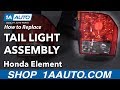 How to Replace Tail Light 2003-08 Honda Element