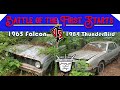 First Start in Years? 1965 Ford Falcon vs. 1984 Thunderbird: Battle of the Birds // Graveyard Style?
