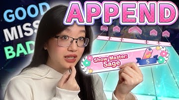 my append journey begins... | Project Sekai