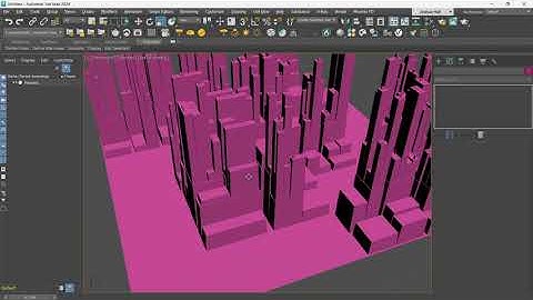 How to create a quick city in 3DS Max (Greeble + Vol Select)