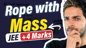 Rope with Mass with PYQs #jee #neet Vikrant Kirar