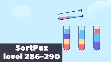 SortPuz level 286, 287, 288, 289, 290 | WalkThrough | Gameplay