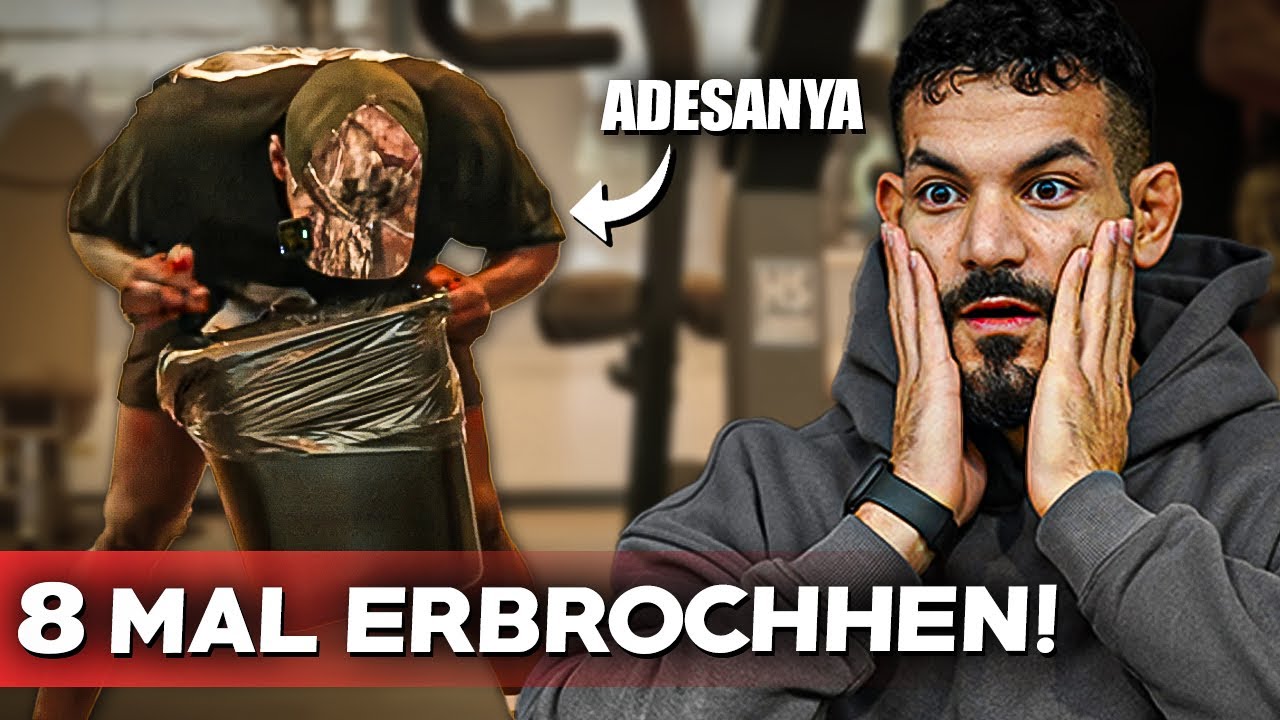 DAS HÄRTESTE TRAINING DER WELT‼️DAVID GOGGINS mit ADESANYA 😱