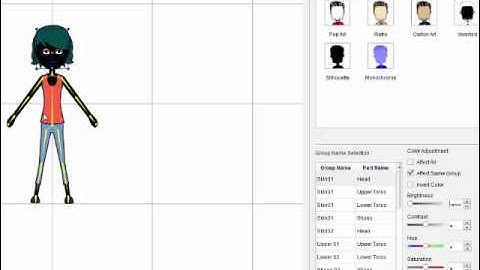 Crazytalk Animator2 color change