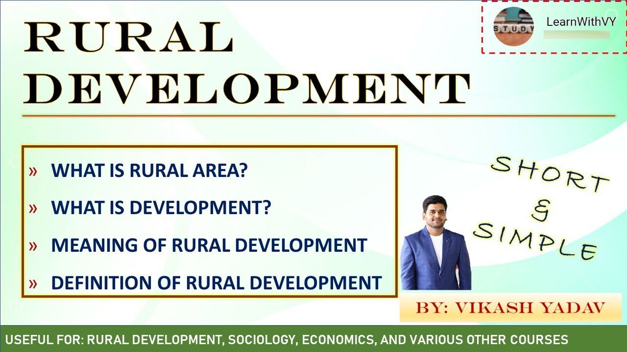 essay about rural development