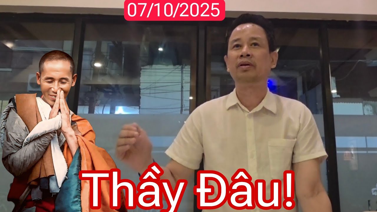 Phật tử kính yêu sư Minh Tuệ vừa đến thì thầy đi mất, nói lên điều này mong tốt đẹp với thầy 7/10/25