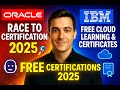 Free Cloud &amp; AI Certifications in 2025 | Oracle + IBM Programs You MUST Know 🚀