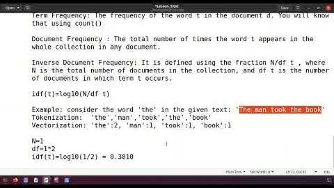 Lesson 9 Text Vectorization and Transformation