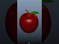 "3D Apple Modeling in Maya"#autodesk #apple #shorts