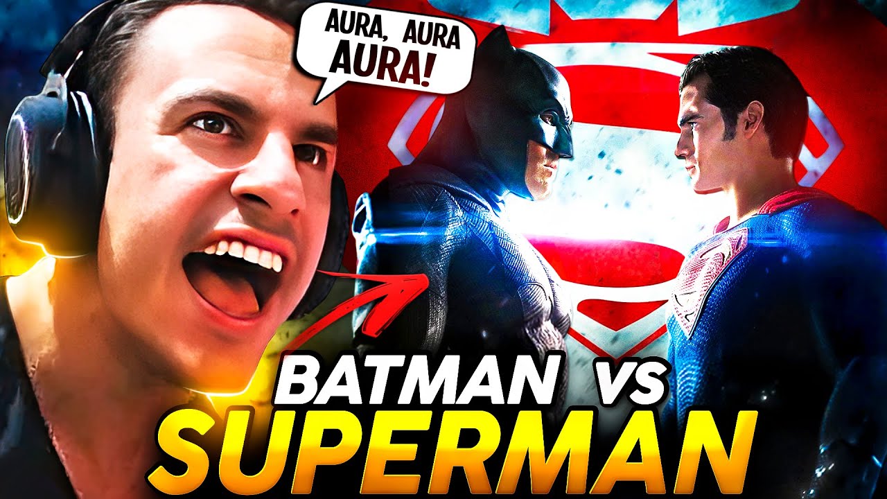 SUPER XANDÃO ASSISTINDO BATMAN vs SUPERMAN | Melhores Momentos