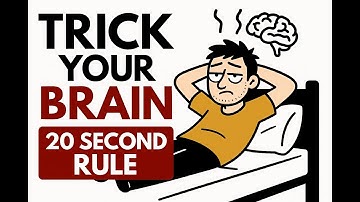 Use Laziness To Your Advantage : The 20 Second Rule