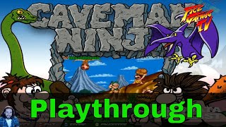 Joe and Mac Arcade Playthrough | Caveman Ninja Longplay | Joe & Mac | All Bosses | SNES | Review