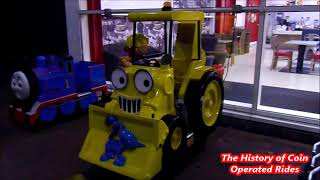 2000s Coin Operated Digger Kiddie Ride - Bob the Builder Scoop