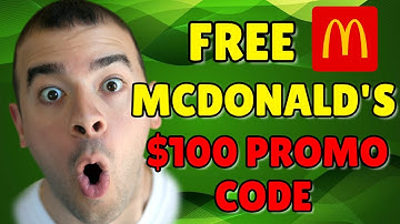 McDonald’s Promo Code Get $100 FREE Food How To Tutorial 2025 🔥