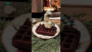 the fluffiest waffles - the yummiest bedtime snack tradition 😋 Ninja Kitchen #ninjakitchen