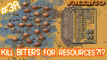 Can you beat Factorio WITHOUT ORE PATCHES??? // Part 3a: 10 HOURS IN, NO BASE!
