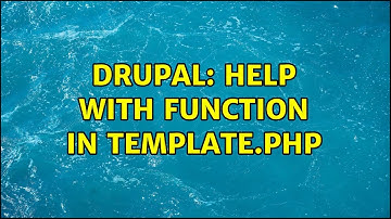 Drupal: Help with function in template.php