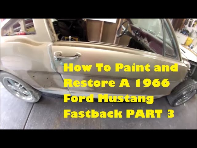 Mustang Restoration with ColorBond – Colorbond Paint