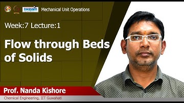 Lec 21: Flow through Beds of Solids - 1