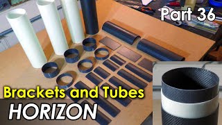 2 Stage Water Rocket  Part 36  Brackets and Tubes