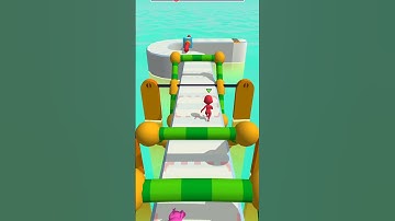 🤣 Fun race 3D level 02 casual game #shorts #gameplay  #shapeshifting #funrace
