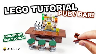 LEGO Bar & Beer Taps [Build Tutorial]