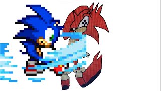 Sonic The Hedgehog Is Beating Up Dylan The Hedgehog Animation