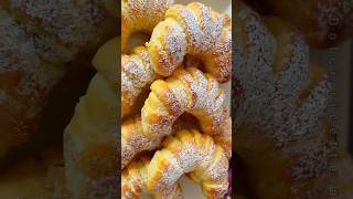 Cornetti 🥐 ricetta facile e semplice con pochi ingredienti #dolce #shorts  #asmr #shortvideo #