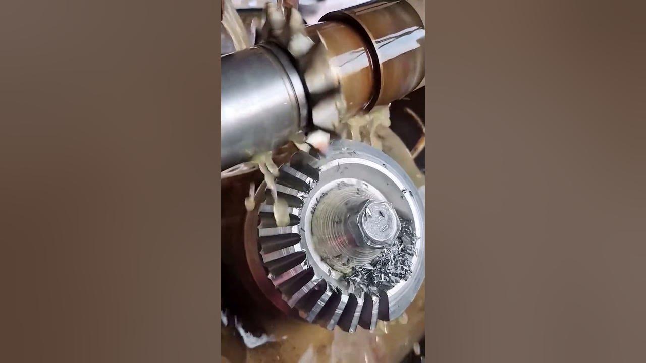 Change gear slotting process Good tools and machinery make work easy YouTube