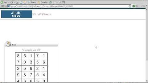 GriDsure with Cisco ASA for VPN access