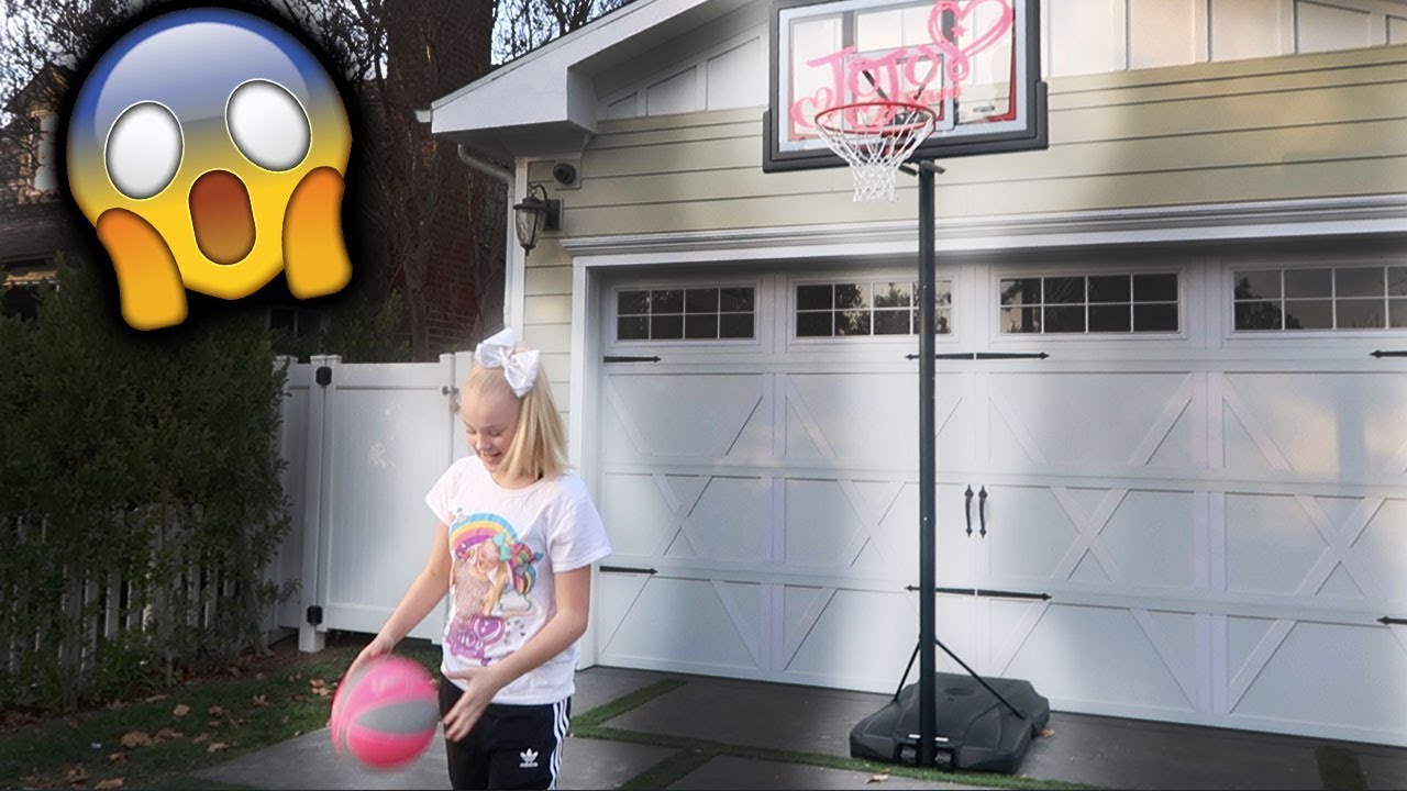 I GOT A JOJO BASKETBALL HOOP FOR CHRISTMAS!!! liza soberano operation