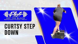 Curtsy Step Down for Hip & Knee Stability | Clemson SC Performance PT