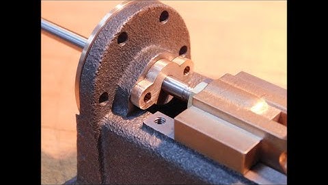 Machining a Model Steam Engine - Part 18 - Threaded Rods, Nuts and Flanges