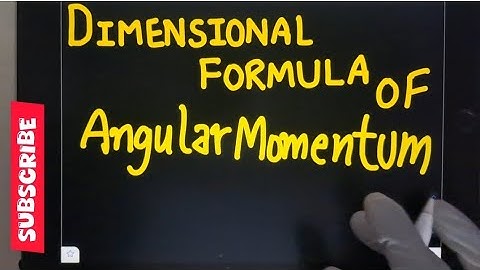 Trick to Find Dimensional Formula of Angular momentum #class11 #physics #dimensions 😊