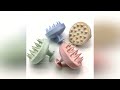 1pc Silicone Shampoo Brush Body Massage Brush Bath Shower Brush Salon Hairdressing Tool Scalp Massag