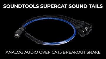 SoundTools SuperCAT Sound Tails - Analog Audio Over CAT5