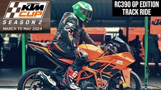 KTM CUP RC 390 GP Edition Track Ride Footage | Insta360 X3 by Dino's Vault 2,982 views 1 month ago 10 minutes, 34 seconds