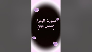 #القرآن_الكريم #اكسبلور #sheikhmansouralsalimi #دويتو #duet #تيك_توك #حالات_واتس #لايك #سورة_البقرة