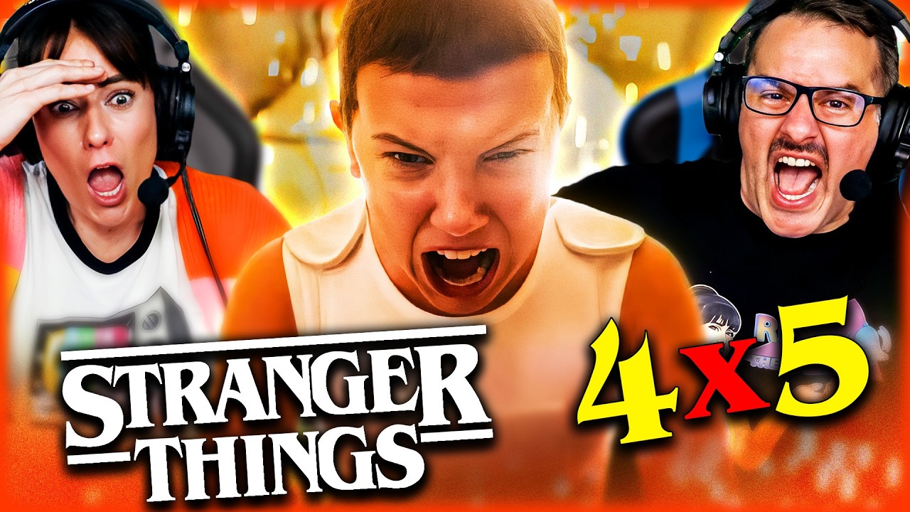 STRANGER THINGS Season 4 Episode 5 REACTION!! Netflix | Millie Bobby Brown | Sadie Sink | Vecna