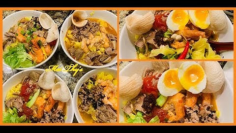 MÌ QUẢNG - CÔNG THỨC DỄ LÀM, NHANH VÀ NGON - Vietnamese Mì Quảng Noodles Soup