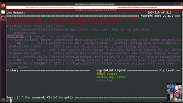 Logging | Mycroft Sound Bytes